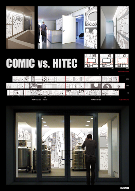 Comic vs. Hitec Kunst am Bau MDC Berlin Plan