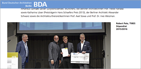 BDA Berlin Nachwuchspreise verliehen