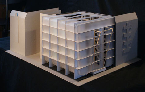 noah's ark of art Haus für einen Stahlbildhauer Modell